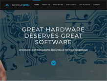 Tablet Screenshot of mechaspin.com